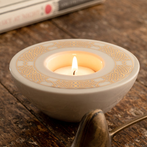 Belleek Living Celtic Tealight Votive