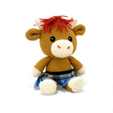 Alfie the Highland Cow Crochet Doll