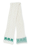 Shamrock Scarf - Cream