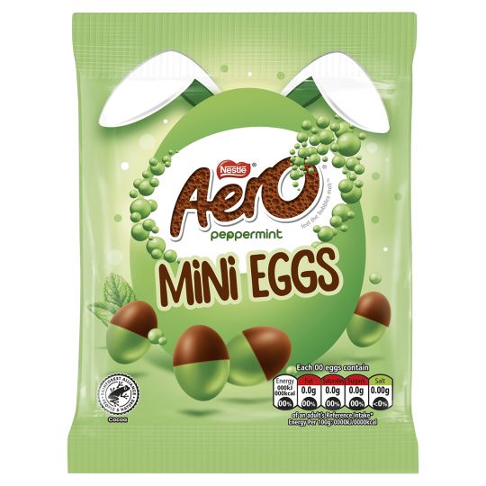 Aero Mint Mini Eggs Bag
