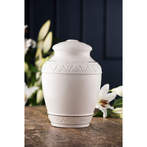 Belleek Classic Celtic Urn