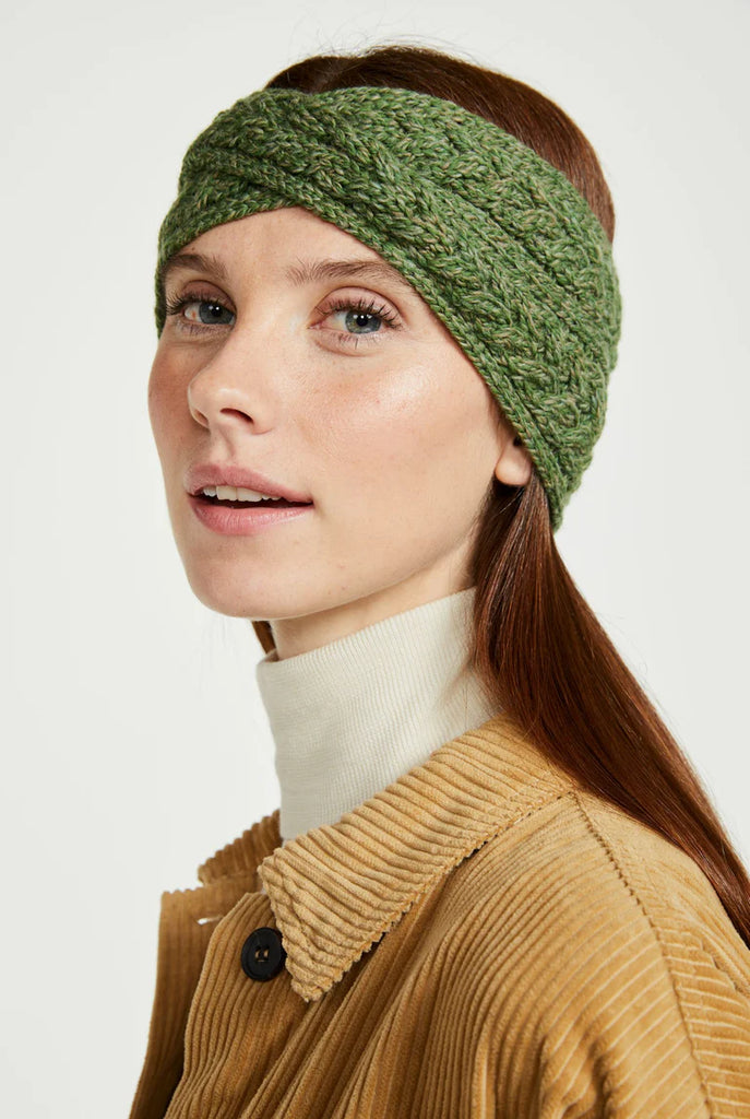 Cable Knit Crossover Headwarmer (3 Colors)