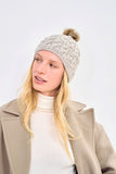 Fur Bobble Hat (3 Colors)