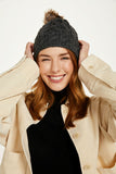 Fur Bobble Hat (3 Colors)