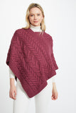 V-Neck Poncho - Jam