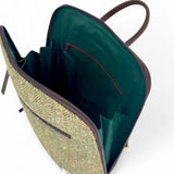 Harris Tweed Backpack - Country Green