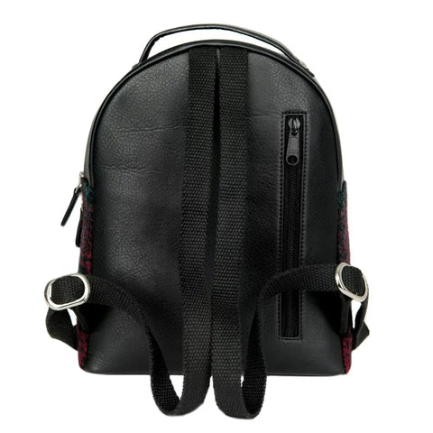 Harris Tweed Mini Backpack - Blue Check – The Counties of Ireland Harris Tweed Mini Backpack - Blue Check – The Counties of Ireland