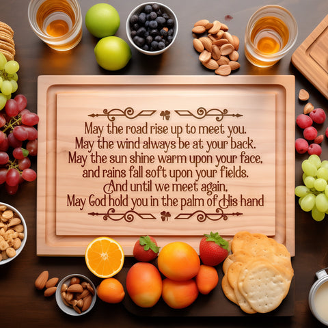 Irish Blessing Cutting Board