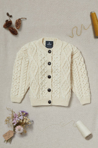 Child's Aran Cardigan
