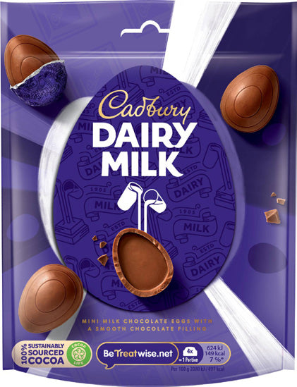 Dairy Milk Filled Mini Eggs Bag