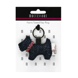 Harris Tweed Dog Key Ring  - Multiply Colors Available