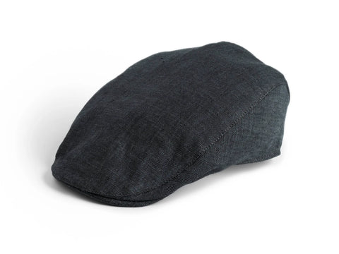 Milton Grey Linen Touring Cap