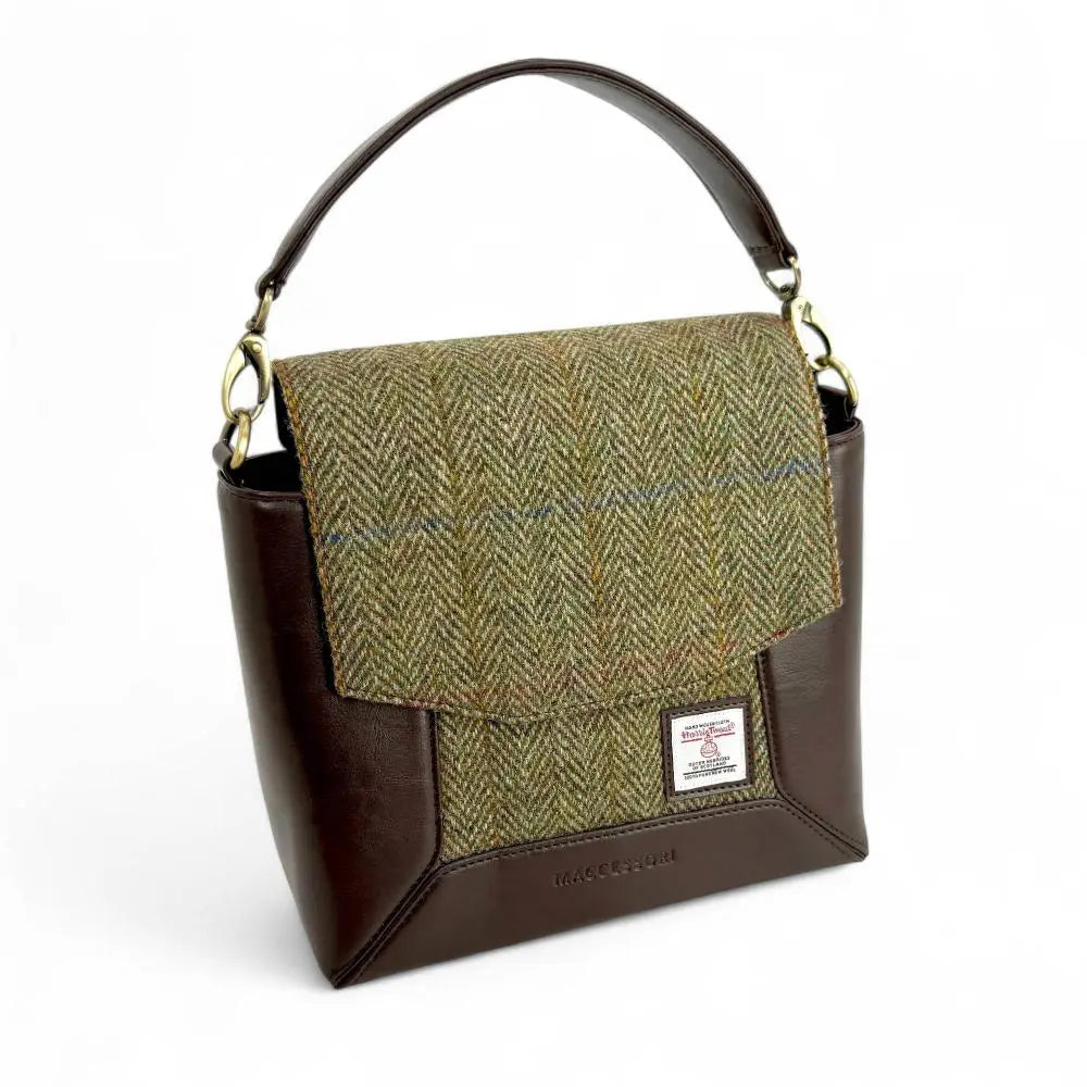 Harris Tweed Highland Messenger - Country Green