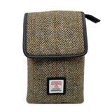 Harris Tweed Mini Cross Body Bag - Country Green