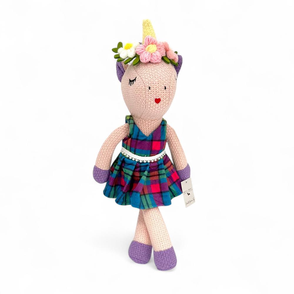 Isla the Unicorn Crochet Doll