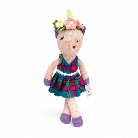 Isla the Unicorn Crochet Doll
