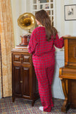 Red Tartan Flannel Pajamas