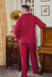 Red Tartan Flannel Pajamas