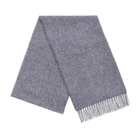 Luxury Plain Gray Scarf