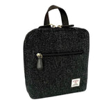 Harris Tweed Mini Backpack - Charcoal