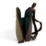 Harris Tweed Mini Backpack - Country Green