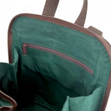 Harris Tweed Mini Backpack - Country Green