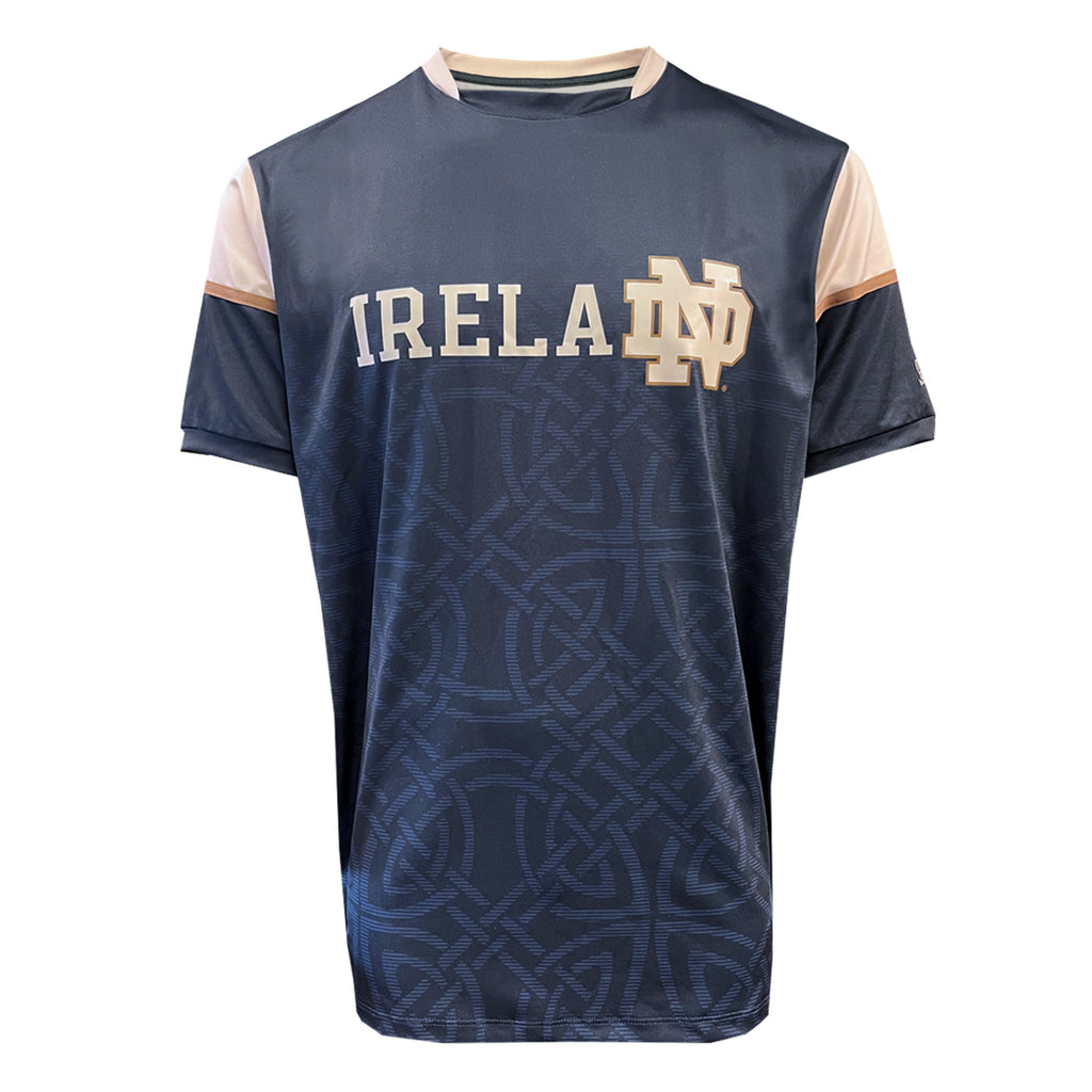 notre dame gear Notre Dame/Ireland Celtic Knot Performance Shirt