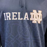 Notre Dame/Ireland Celtic Knot Performance 1/4 Zip