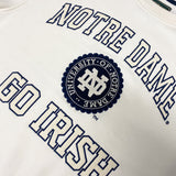 Notre Dame "Go Irish" Sweatshirt - Cream