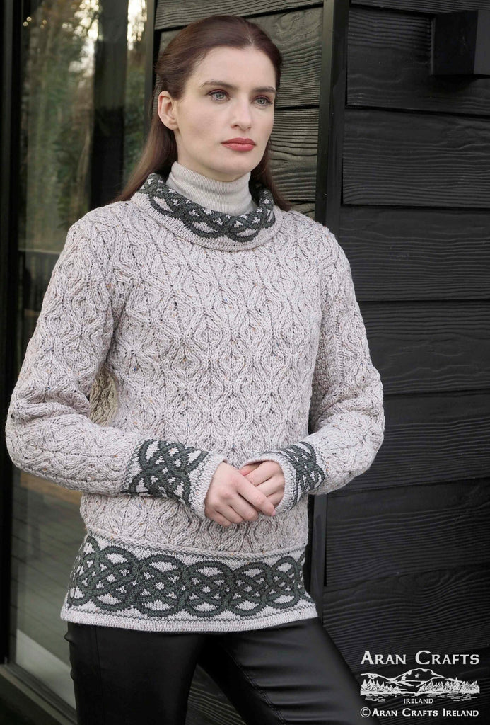 Celtic Jacquard Sweater
