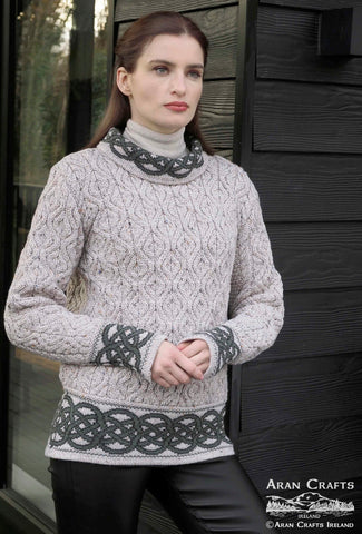 Celtic Jacquard Sweater