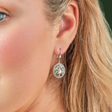 Tree of Life Crystal Illusion Earrings