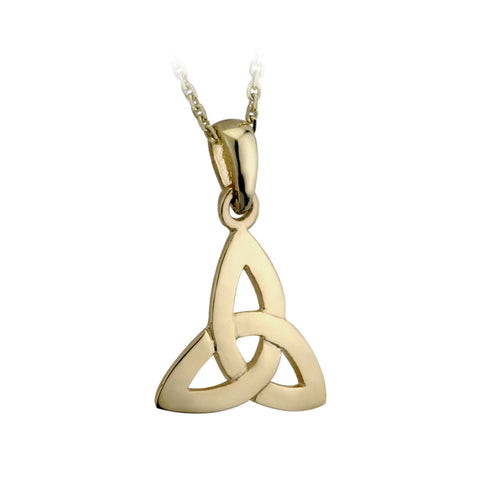 9K Gold Trinity Knot Pendant