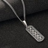Celtic Knot Ingot Pendant