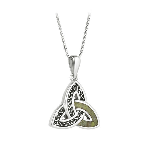 Connemara Marble Celtic/Trinity Knot Pendant - Small