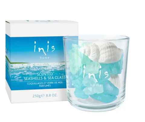 Inis Home Scented Seashells & Sea Glass