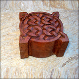 Celtic Knot Square Puzzle Box