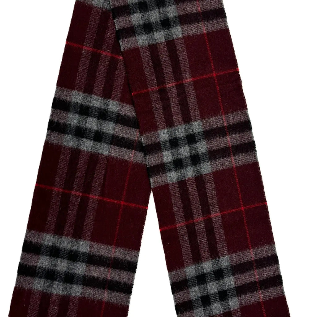 Westminster Burgundy Scarf
