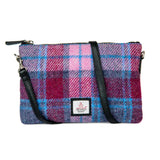 Harris Tweed Zip Purse - Pastel Pink