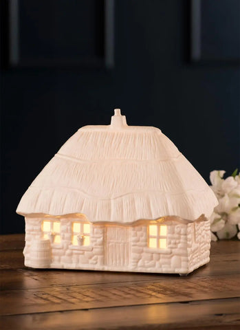 Belleek Thatched Cottage Luminaire (US Fitting)