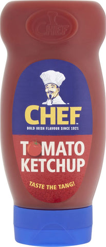 Chef Ketchup Squeezy 490g (17.3oz)