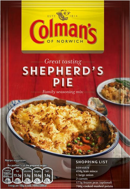 Colmans Shepherd Pie Mix 50g (1.8oz)