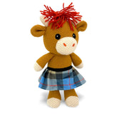Alfie the Highland Cow Crochet Doll