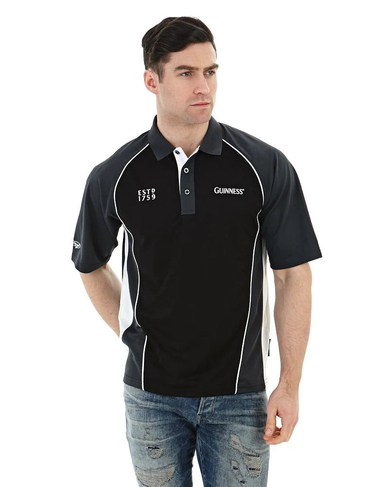 Guinness Panelled Performance Golf Shirt - CLEARANCE