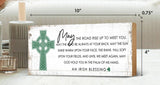 Irish Blessing Shelf Sign