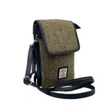 Harris Tweed Mini Cross Body Bag - Country Green