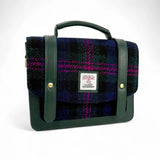 Harris Tweed Mini Messenger Bag - Baird Check