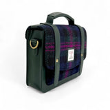 Harris Tweed Mini Messenger Bag - Baird Check