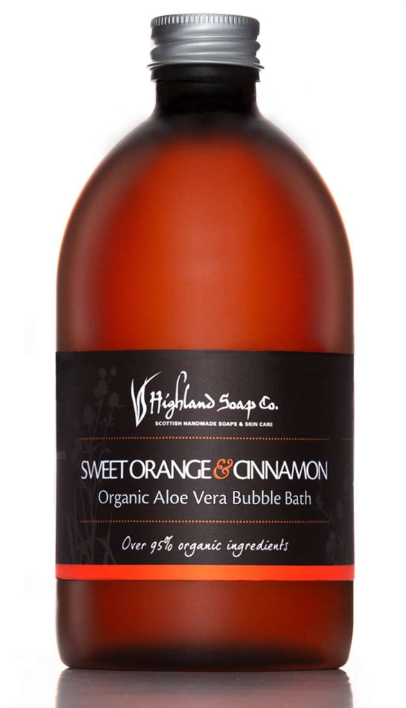 Sweet Orange & Cinnamon Bubble Bath