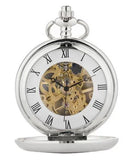 Scottish Thistle Mechanical Pocket Watch